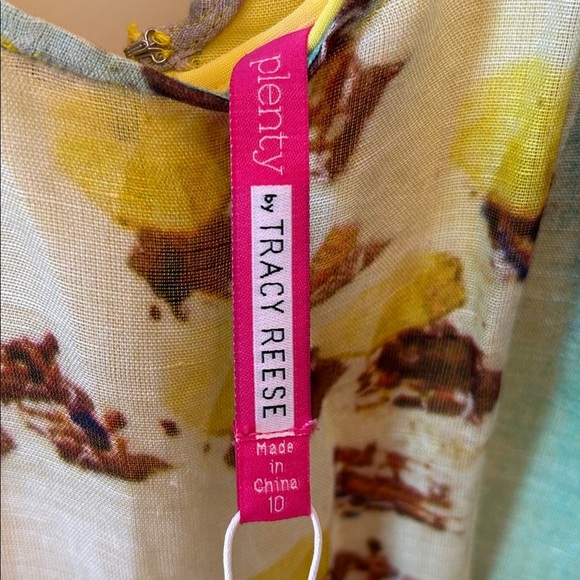 NWT Plenty by Tracy Reese Beach Print Dress - Picture 3 of 15